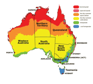 Weather Chart Australia