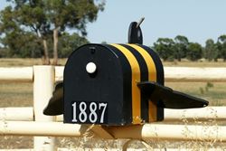 A great way to 'buzz' up an old style letterbox - Victoria