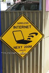 A welcome sign for those who are now internet dependent - Northern Territory