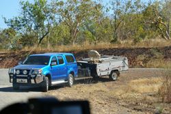 A sight like this makes you think you've been driving way too long - Northern Territory