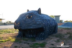 The Big Wombat - located at Scotdesco in South Australia