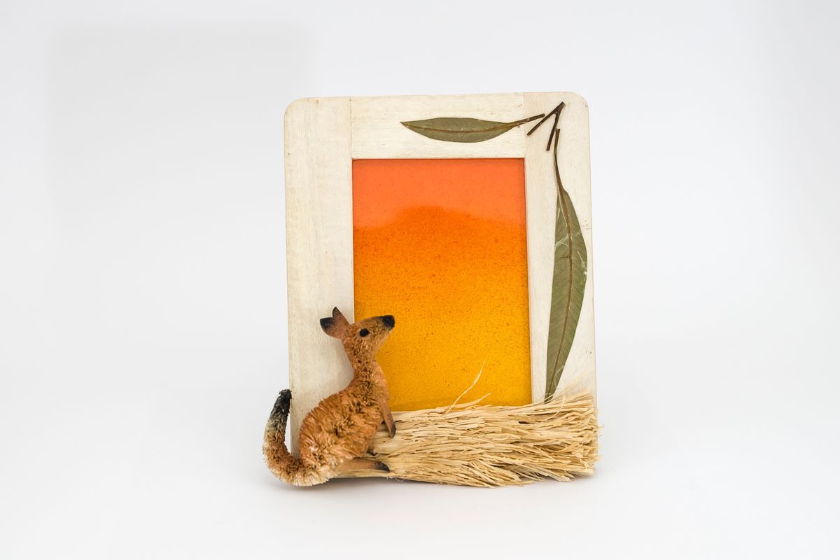Kangaroo Photo Frame The Land Down Under Kangaroo Photo Frame