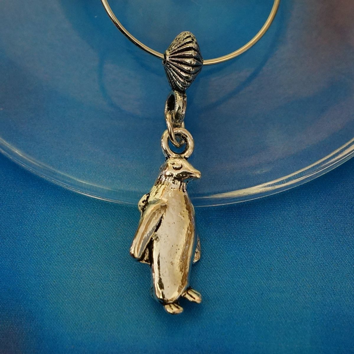 Wine Charm Penguin The Land Down Under