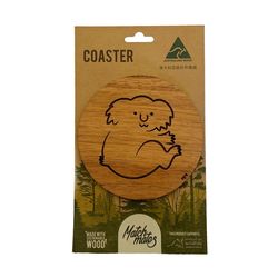 Coasters - Koala Blackwood (round)