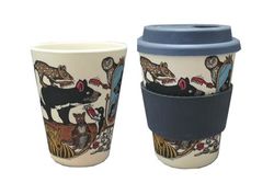 Eco-bamboo fibre Keep Cup - Tasmanian Devil