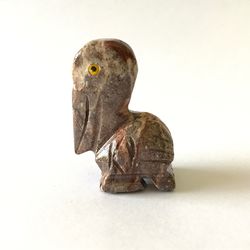 Pelican Stone Carving