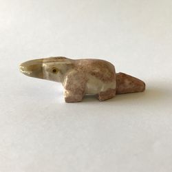 Platypus Stone Carving