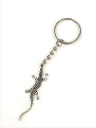 Silver lizard keyring - The Land Down Under
