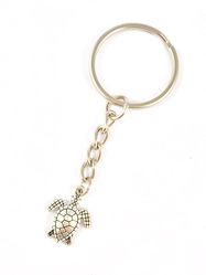 Silver turtle keyring - The Land Down Under