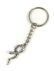 Silver Snake Keyring - The Land Down Under